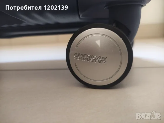 Куфар American Tourister Soundbox Spinner 55/20 TSA EXP – Midnight (Моделът на Роналдо), снимка 15 - Куфари - 55727702