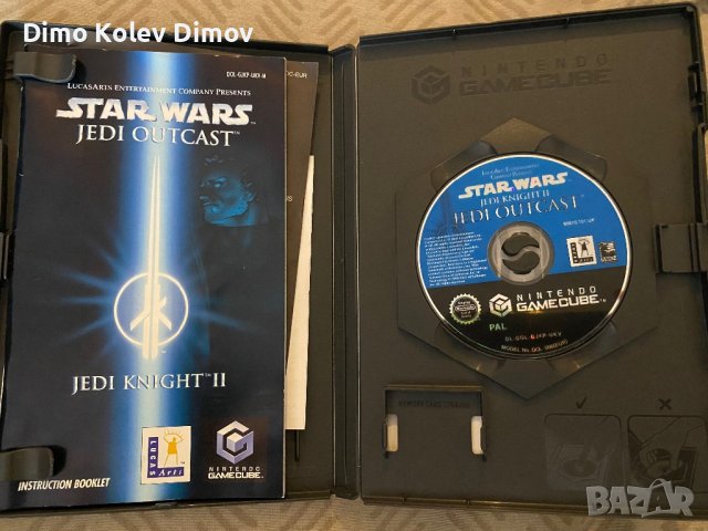 Star Wars Jedi Outcast GameCube Wii, снимка 3 - Игри за Nintendo - 42375328