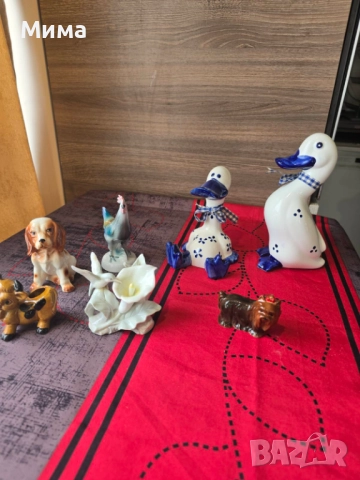 Различни модели порцеланови животни без маркировки