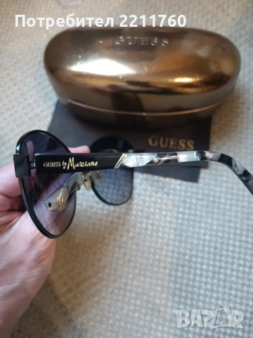 Дамски очила тип авиатор Guess , снимка 7 - Слънчеви и диоптрични очила - 54304117