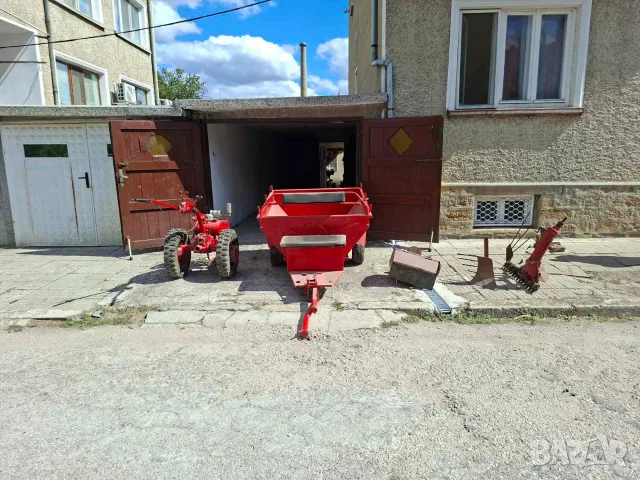 Продава мотоблок "Беларус" модел МТЗ-06 на 20 моточаса с ремарке, снимка 8 - Селскостопанска техника - 56191652