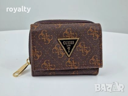 Guess Ново Дамско Кожено Портмоне Гес 