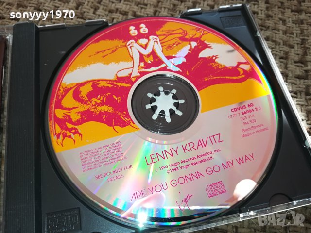 LENNY KRAVITZ-ORIGINAL CD MADE IN HOLLAND 1602241529, снимка 4 - CD дискове - 44324559