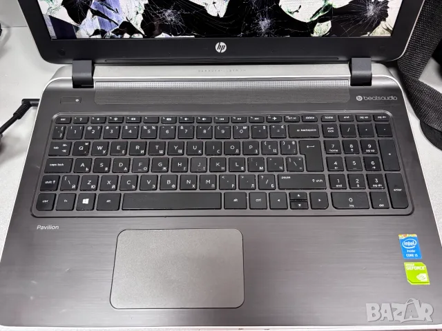 *За части* Лаптоп HP Pavilion 15-p052su + Зарядно + Чанта, снимка 3 - Части за лаптопи - 56008660