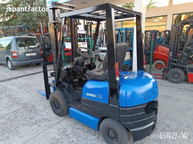 мотокар TOYOTA , снимка 4 - Индустриална техника - 50788841