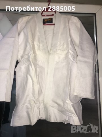 Комплект кимоно,панталон и колан за карате , джудо и айкидо размер 4/170 , чисто ново, снимка 2 - Бокс - 37309480