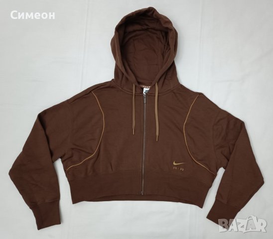 Nike AIR Fleece Hoodie оригинално горнище M Найк спорт суичър, снимка 1 - Спортни екипи - 44413470