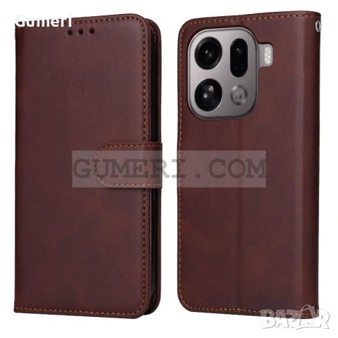 Тефтер Стойка за Oppo Find X9 Pro, снимка 5 - Калъфи, кейсове - 53266130