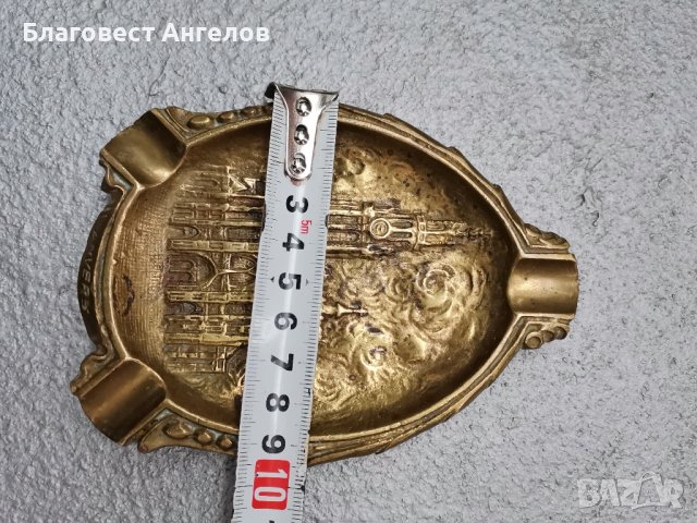 Бронзов пепелник , снимка 6 - Колекции - 42397961