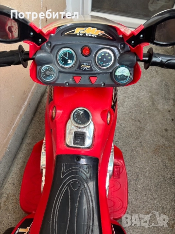 Детски Акумулаторен мотор за деца със звуци и светлини, снимка 7 - Детски велосипеди, триколки и коли - 51466267