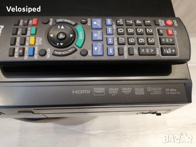 Panasonic Видео и ДВД плейър DMR-EZ49V, снимка 6 - Плейъри, домашно кино, прожектори - 52143715