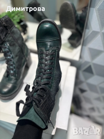 Дамски боти Габина естествена кожа 38н. , снимка 2 - Дамски боти - 52182389