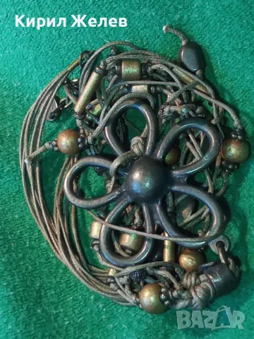 ФЛОРАЛНА ВИНТИДЖ АРТ СТИЛ ОГЪРЛИЦА ХЕНД МЕЙД УКРАШЕНИЕ МАРКОВА 47352, снимка 14 - Колиета, медальони, синджири - 47284528