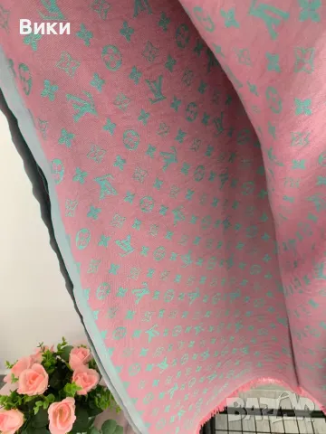 Шал на Louis Vuitton, снимка 5 - Шалове - 48981211