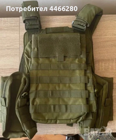 Тактическа жилетка & наколенки, снимка 3 - Други спортове - 53095086