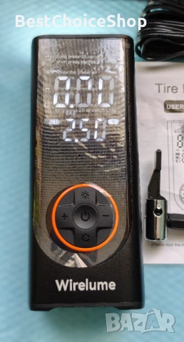 Безжичен електрически компресор 150PSI – DC 12V, снимка 3 - Аксесоари и консумативи - 53082747