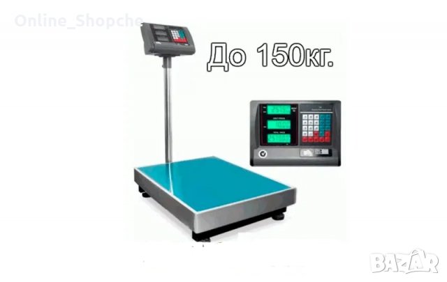 Японски кантар до 150 кг с метална платформа, професионална нова везна, снимка 1