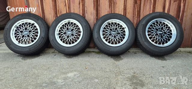 ретро джанти за мерцедес mercedes w123 w124 w126 5x112 15цола, снимка 8 - Гуми и джанти - 53877765