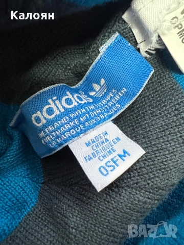 Зимна шапка Адидас винтидж, снимка 5 - Шапки - 52621645