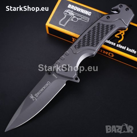 Метален сгъваем нож Browning fa68, снимка 2 - Ножове - 38417263
