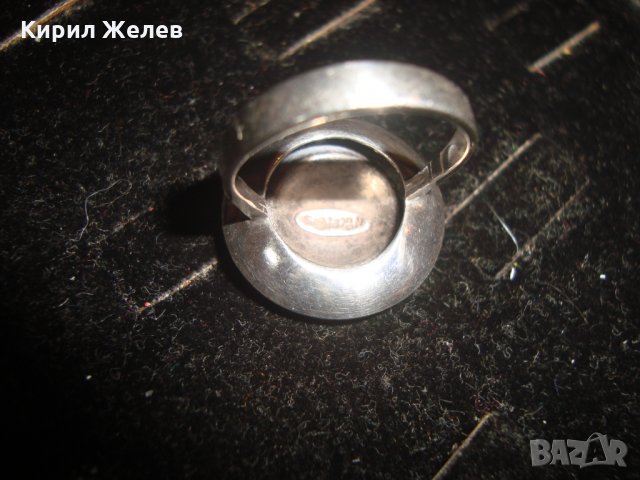 NIKOL@S 925 НИКОЛАС СРЕБЪРЕН АВТОРСКИ АРТ ДИЗАЙНЕРСКИ МАРКОВ ПРЪСТЕН СРЕБРО 925 УНИКАТ 17632, снимка 12 - Пръстени - 31557207