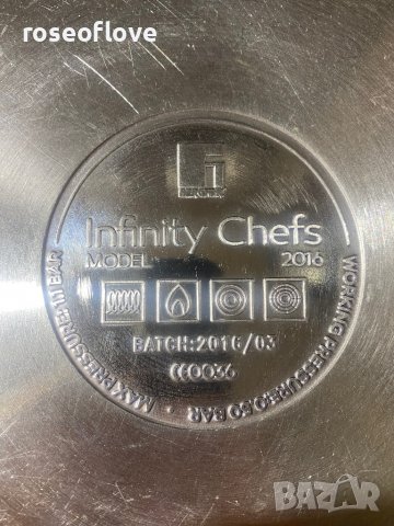 Тенджера под налягане Infinity Chefs 6 литра, снимка 8 - Съдове за готвене - 39598500