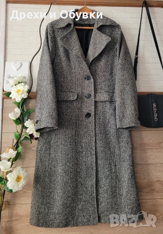 Дълго палто вълна , снимка 4 - Палта, манта - 52771002