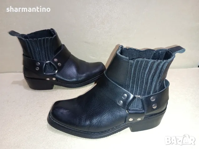 Дамски Мото ботуши N38 - 35 лв, снимка 7 - Дамски боти - 49195668