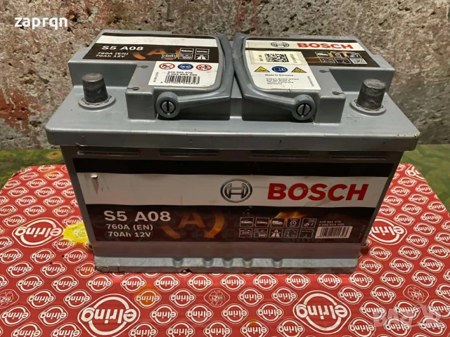 Маркови Акумулатори AGM/АГМ 60/70/80/90/95/105 амп/ч Vatra/Banner/Bosh с гаранция, снимка 7 - Аксесоари и консумативи - 51267972