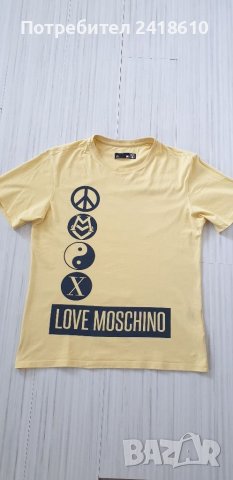 LOVE MOSCHINO Cotton Made in Italy Mens  Size L ОРИГИНАЛ! Мъжка Тениска!