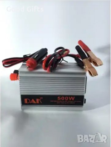 DAK 500W Инвертор Преобразувател автомобил, снимка 2 - Аксесоари и консумативи - 39296597