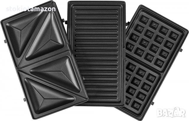 Тостер - Tristar SA-3070 Sandwich Maker 3in1 800, снимка 7 - Тостери - 37342880