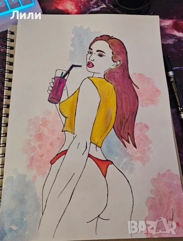 картина на жена 