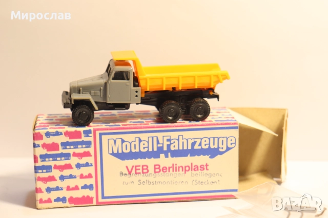 1/87 H0 BERLINPLAST ИФА IFA?? КАМИОН САМОСВАЛ МОДЕЛ, снимка 3 - Колекции - 52595878