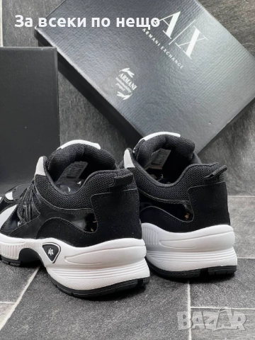 Armani Exchange Мъжки Маратонки👟Мъжки Спортни Обувки Армани Ексчейндж - Различни Цветове Код SK389, снимка 5 - Маратонки - 52862661