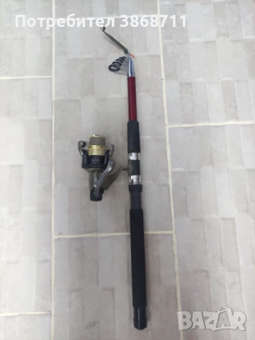 Телескопична въдица , снимка 3 - Въдици - 51529967
