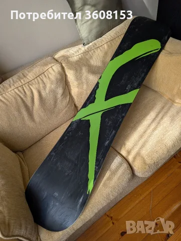 Сноуборд Forum Seeker 158cm, снимка 2 - Зимни спортове - 56360625