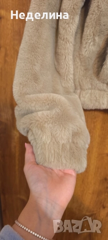 Дамско пухено яке, снимка 3 - Якета - 52683434