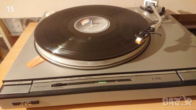 Грамофон JVC с доза Pioneer, директно задвижване + 3 плочи, снимка 6 - Грамофони - 39081257