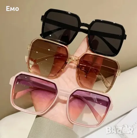 Дамски квадратни рамки Очила 3бр.

, снимка 2 - Слънчеви и диоптрични очила - 48798717