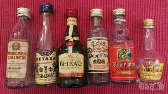 Сет колекционерски шишета, бутилки от алкохол. 