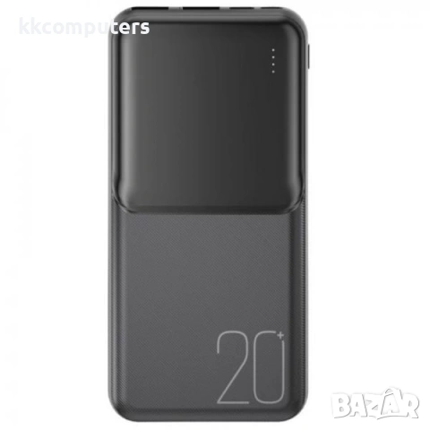 Power bank XO-PB252 / 2xUSB 2.1A / 20000mAh / Черен / Баркод : 456602