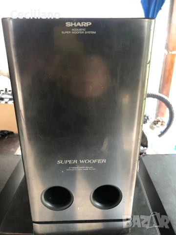 Sharp C500Z-сравнително доста голяма аудио система!, снимка 2 - Аудиосистеми - 50671213