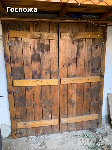 Дървена врата /порта, снимка 1 - Входни врати - 44147416
