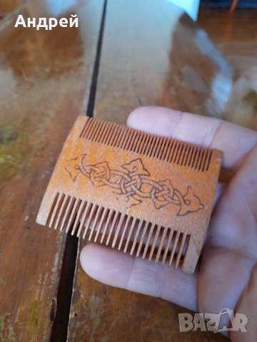 Стар дървен гребен #2, снимка 2 - Други ценни предмети - 44326623