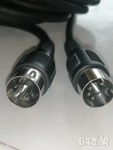 Аудиокабел 6 метра MIDI 5 pin DIN /петица/, снимка 4 - Други - 49516950