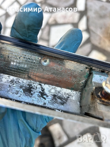 76801-05130. Лайсна заден капак за Тойота Авенсис T27 седан. 2012-2015г, снимка 4 - Части - 52123062