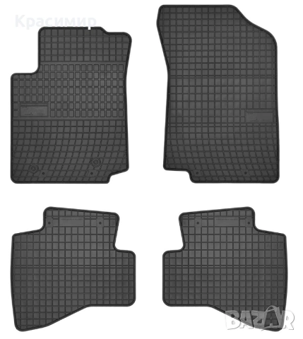 Гумени стелки за CITROEN C1, снимка 2 - Аксесоари и консумативи - 53286174