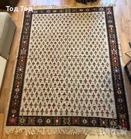 Чипровски килим Саксиите , снимка 3 - Килими - 54313294