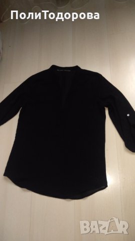 Копринена риза ZARA , снимка 2 - Ризи - 35026267